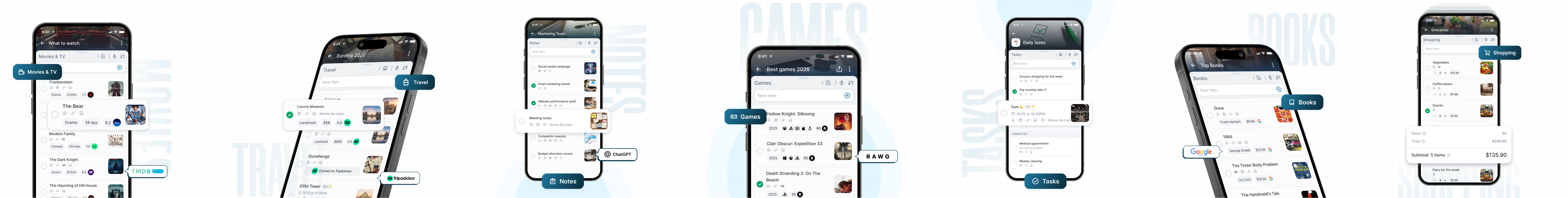 uList: Listas Inteligentes, Tarefas, Notas e Planner com IA